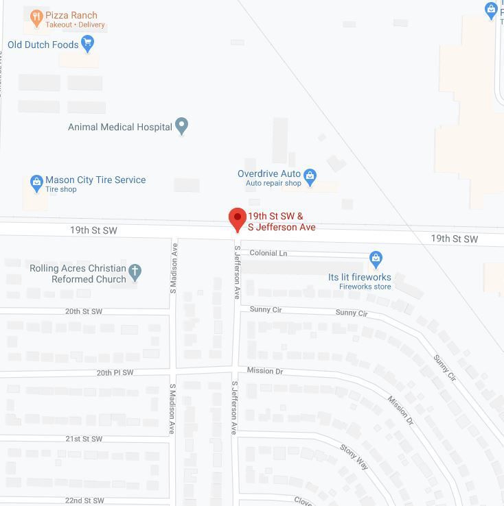 19th Street Southwest roadwork